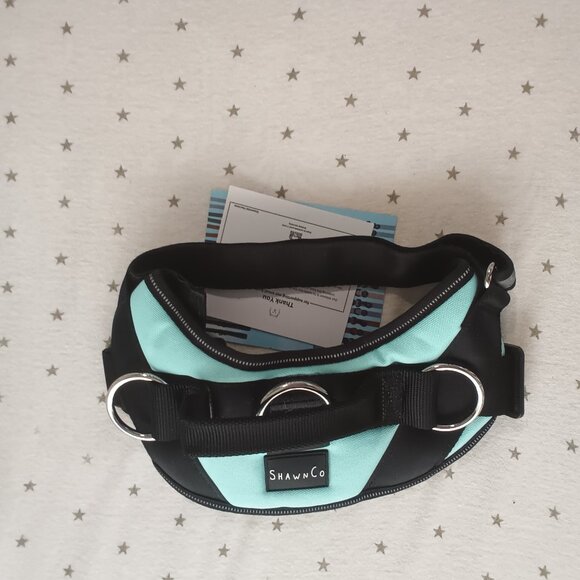 NWT ShawnCo Essential Dog Harness in Sea foam M Medium - Picture 10 of 11